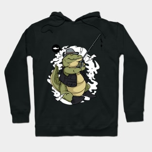 Croc Fishing Hoodie